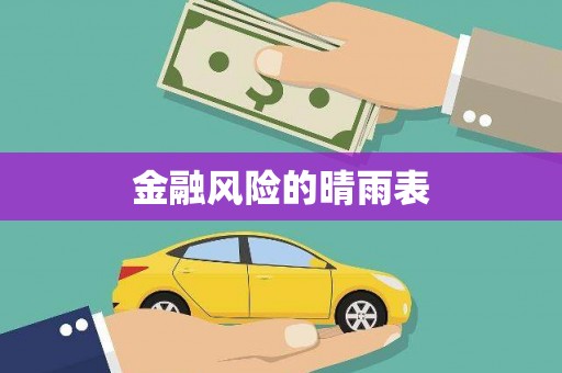 赣县金融风险的晴雨表