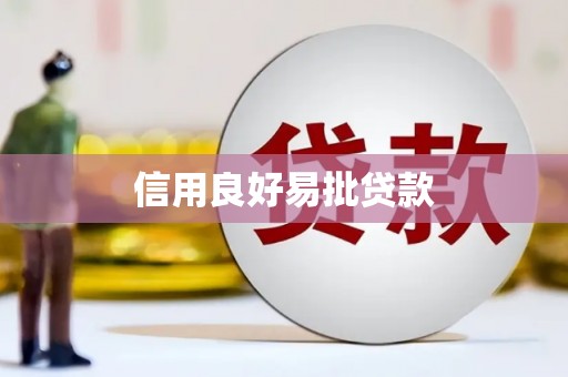 赣县信用良好易批贷款