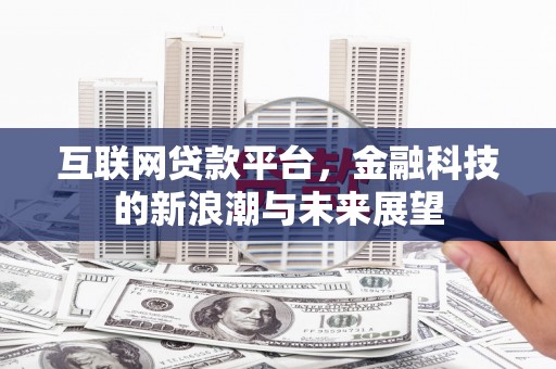 赣县互联网贷款平台，金融科技的新浪潮与未来展望