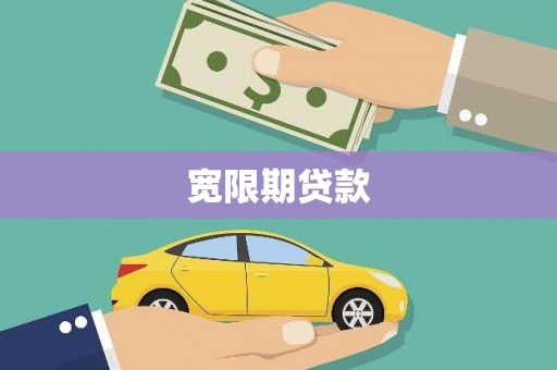 赣县宽限期贷款