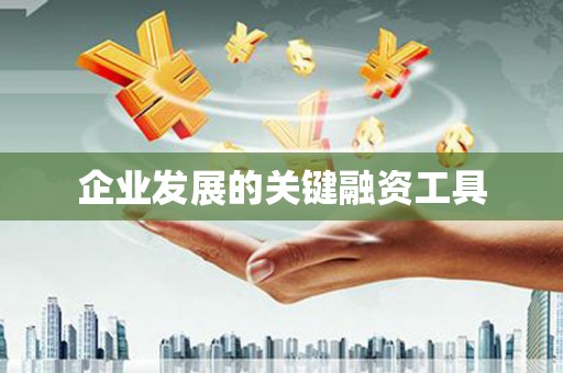 赣县企业发展的关键融资工具