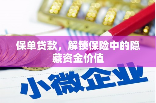 赣县保单贷款，解锁保险中的隐藏资金价值