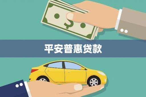 赣县平安普惠贷款