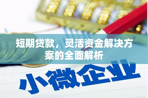 赣县短期贷款，灵活资金解决方案的全面解析