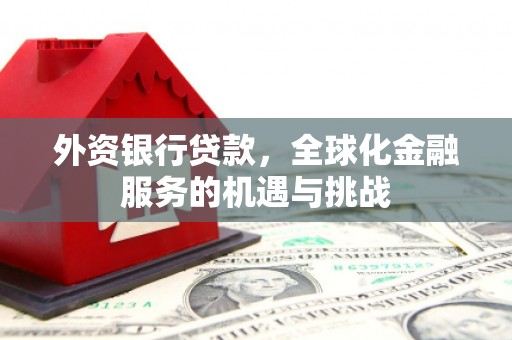 赣县外资银行贷款，全球化金融服务的机遇与挑战