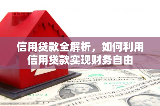 赣县信用贷款全解析，如何利用信用贷款实现财务自由